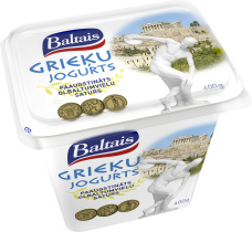 Baltais Grieķu jogurts bez piedevām