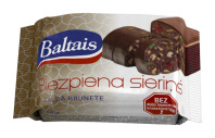 Baltais Biezpiena sieriņš. Saldā brunete