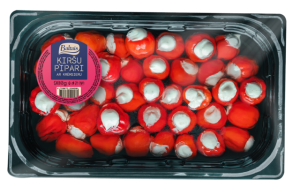 Ķiršu pipari pildīti ar krēmsieru