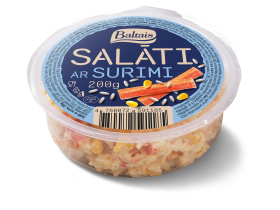 Salāti Rīsu ar surimi 0.200